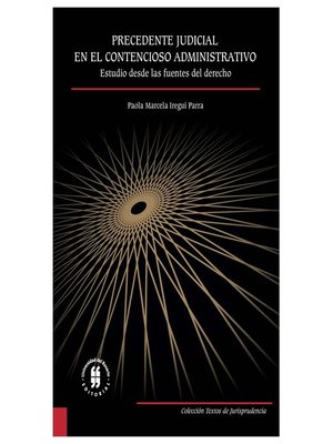 cover image of Precedente judicial en el Contencioso Administrativo